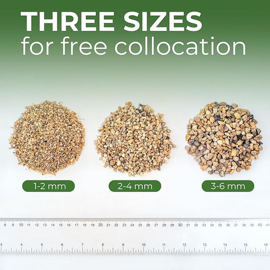 2 lbs Aquarium Gravel, 3-6mm Fish Tank Gravel, Succulent Cactus Pea Gravel for Indoor Plants, River Rocks for Gardening, Flower Pots, Vase Fillers, Garden Landscaping