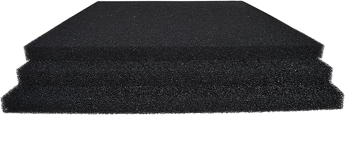 ALEGI Aquarium Sponge Filter Pad, Bio Filter Media Foam Sponges, Cut-to-Size Foam for Fish Tank (20"x20"x1" (20PPI))