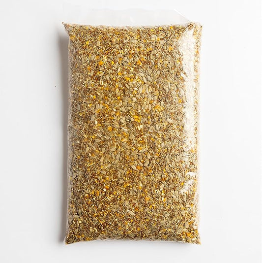 Schoen Farms Little Mess Wild Bird Food Mix – 10 lb Bag – No-Waste Seed Blend with Sunflower Hearts & Millet – Clean Backyard Feed for Finches, Jays & Cardinals