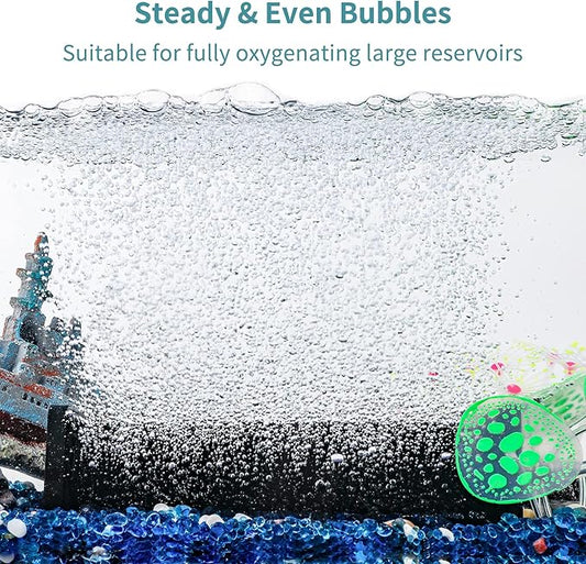 Pawfly Aquarium 8 Inch Air Stone Cylinder for Larger Pump Bubble Diffuser for Outdoor Pond Garden Circulation System and Large Fish Tanks