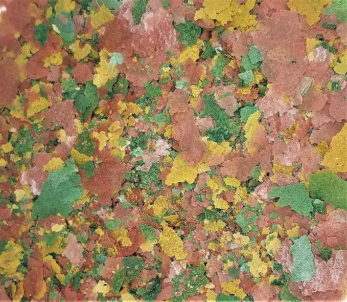 Tropical Fish Flakes - Natural Color Enhancing Tropical Fish Food - 2.02 oz