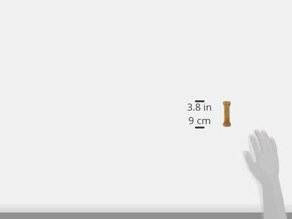 Nylabone Healthy Edibles Natural Dog Chews Long Lasting Chew Treats for Dogs, Roast Beef Flavor, X-Small/Petite (2 Count)