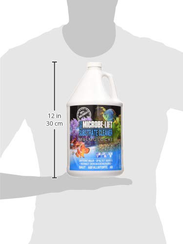 MICROBE-LIFT GSCG1 Professional Gravel & Substrate Cleaner for Freshwater and Saltwater Tanks, 1 Gallon