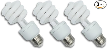 lumenivo UVB Reptile Light 15W 10.0 Desert Terrarium UVB Bulb for Bearded Dragon, Dwarf Monitors, Veiled Chameleons - Simulates UVB from The Sun to Help in Calcium Absorption - 120V - 3 Pack