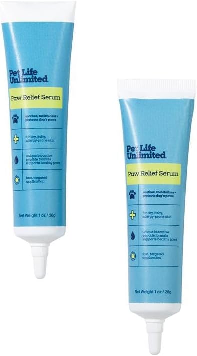 Pet Life Unlimited Paw Relief Serum, 1 Ounce, 2 Pack