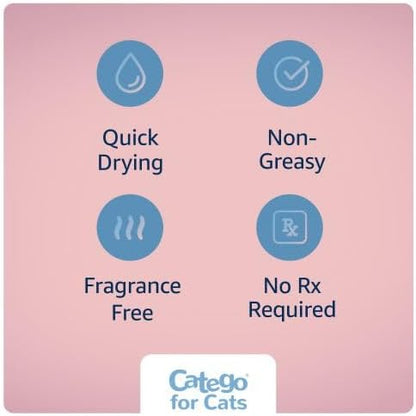 Catego for Cats Flea and Tick Treatment & Prevention (over 1.5 lbs) 3-month supply