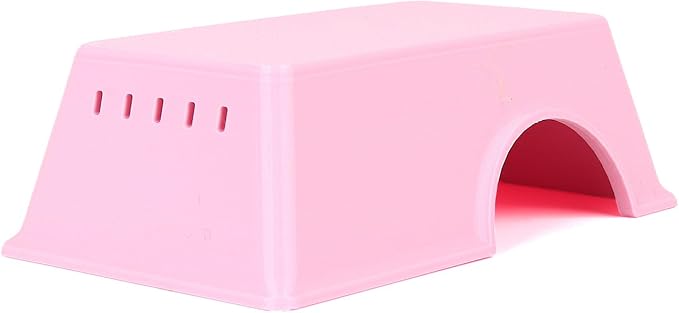 Snake Hide, Leopard Gecko Tank Accessories for Reptile Ball Python Crested Gecko Lizard Bearded Dragon - PinkHideM