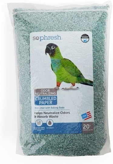 So Phresh 20L Paper Bird Litter 20 Litter