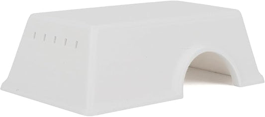 Snake Hide, Leopard Gecko Tank Accessories for Reptile Ball Python Crested Gecko Lizard Bearded Dragon - WhiteHideS