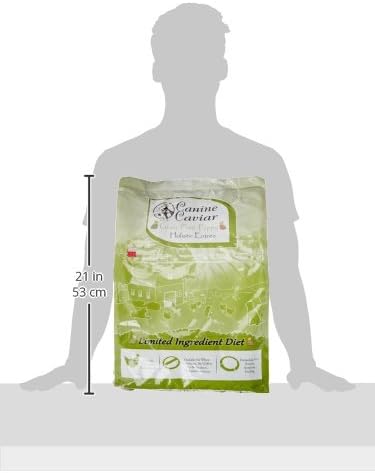 Canine Caviar - Grain Free Puppy: Chicken & Split Peas Alkaline Dry Dog Food, Limited Ingredients, Gluten-Free, Based on Science & Research, Veterinary Alternative Diet (11 Pound Bag)