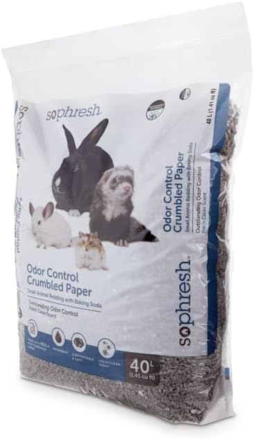 So Phresh Scented Crumbled Paper Small Animal Bedding 40 Liter