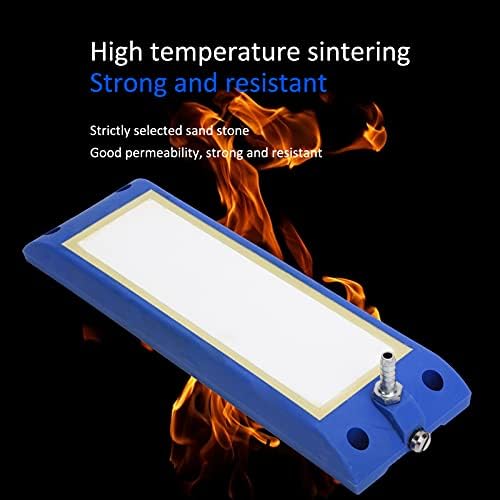 Yosoo Health Gear Fish Air Stone Micro Bubble Oxygen Diffuser, Dual Installation Aquarium Nano Air Stone Bar with 7mm Connector, Bubble Diffuser Bar for Air Pump Aquarium and Fish