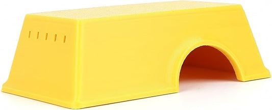 Snake Hide, Leopard Gecko Tank Accessories for Reptile Ball Python Crested Gecko Lizard Bearded Dragon - YellowHideS