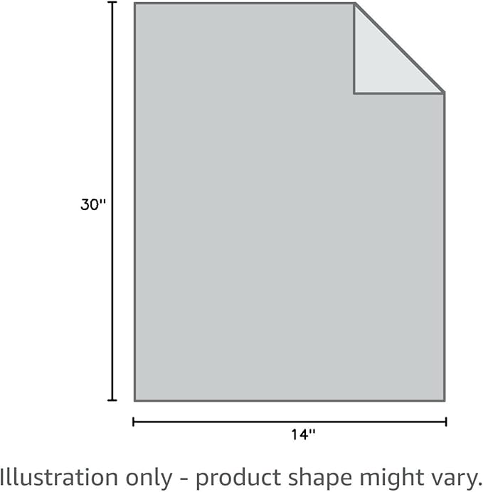 Moukeren 20Pcs Guinea Pig Fleece Bedding Blankets Bulk Washable Small Animal Fleece Cage Liners Pet Wash Cloth Sleeping Mat Cover for Hamster Chinchilla Rabbit Hedgehog(Light Gray, 14 x 30 Inch)