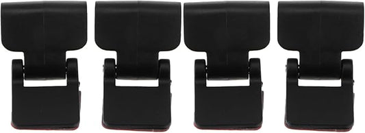 Balacoo 8 Pack Aquarium Lid Clips: Plastic Terrarium Lock, Reptile Terrarium Clips - Turtle Tanks Lock Buckle for Living Box, Fish Tank Cover - 1.96 × 1.18 inch