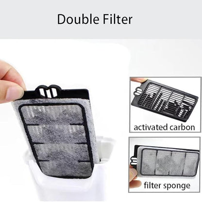 10 Pack 3-Layer Auqarium Filter Replacement Plates,Turtle Filter Cartridges or Fish Tank Filter Sponges for Low-Water Filter