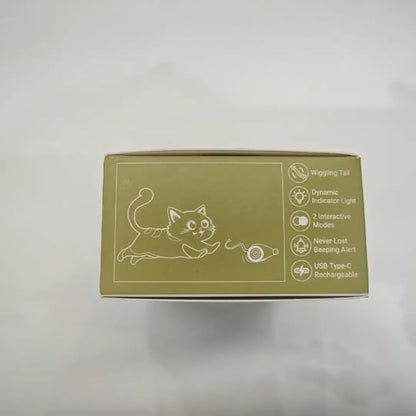 Cheerble Interactive Cat Toys for Indoor Cats, Automatic Moving Kitten Toys, Wicked Mouse Neo Cat Toy with Tail & Lights, Pet Cat Supplies, Rechargeable Cat Toys for Bored Indoor Adult Cats,Green