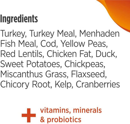 Nulo Freestyle High Protein Cat & Kitten Food, Turkey & Duck Recipe - Natural Grain-Free Dry Cat Food with Omega Fatty Acids & Probiotics, 4 lb Bag