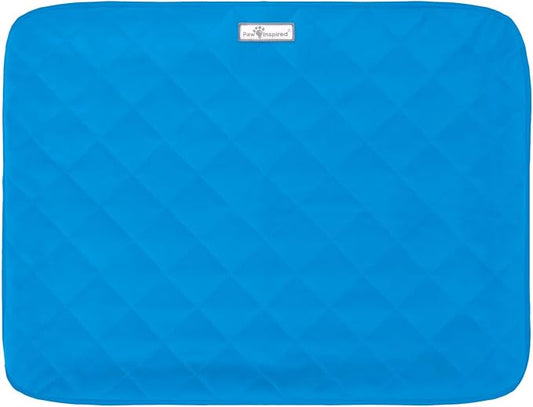 Paw Inspired Fitted Fleece Liner for Ferret Nation, Critter Nation Cage for Ferrets, Rats, Chinchillas, Hedgehogs & Other Small Animals (Blue, Shelf Liner)