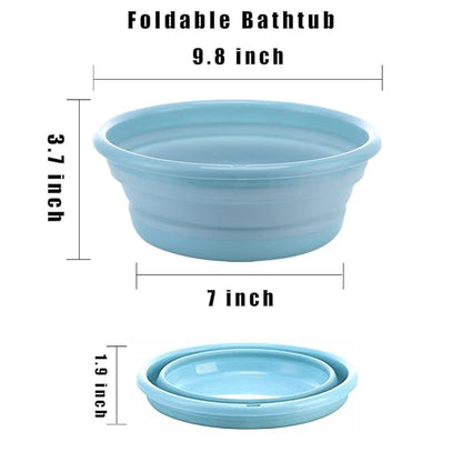 Hedgehog Bath Supplies Kit, Bathtub and Cleaning Brush