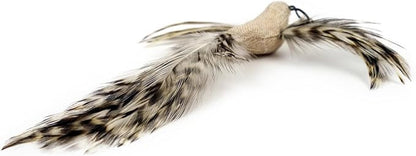 TTcat Feather Toys, 4 Pcs Simulation Birds Refills, Cat Toys Replacement Feathers for Cat Kitten Wand.