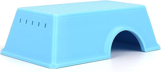 Snake Hide, Leopard Gecko Tank Accessories for Reptile Ball Python Crested Gecko Lizard Bearded Dragon - BlueHideS