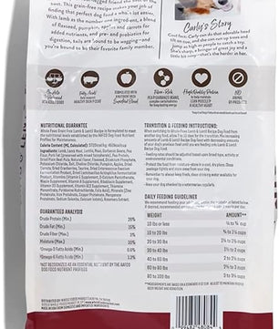 Whole Paws, Whole Paws, Dog Grain Free Lamb with Lentils Recipe, 64 Ounce