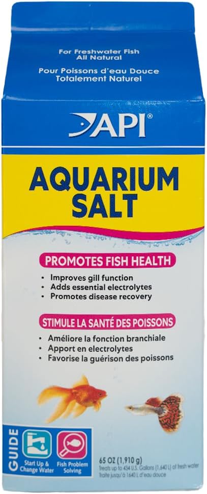 API AQUARIUM SALT Freshwater Aquarium Salt 65-Ounce Box