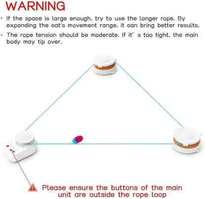 Interactive Cat Toy for Indoor Cats – Automatic Moving & Enrichment Toy for Indoor Cats/Kitten, Auto/Manual Control Cat Treadmill for Exercise & Mental Stimulation, Stimulating Chase Toys(H1K2)