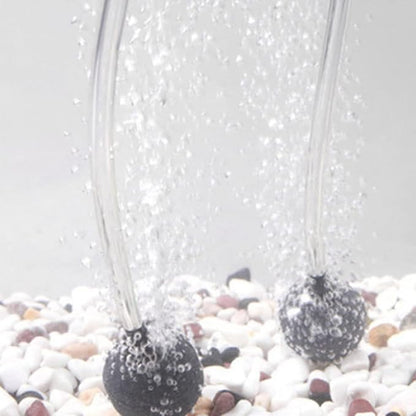 Air Stone Cylinder Bubble Diffuser Airstones for Aquarium 0.8/0.9inch Diffuser Release Tool for Nano Air Pumps Small Buckets and Fish Tanks