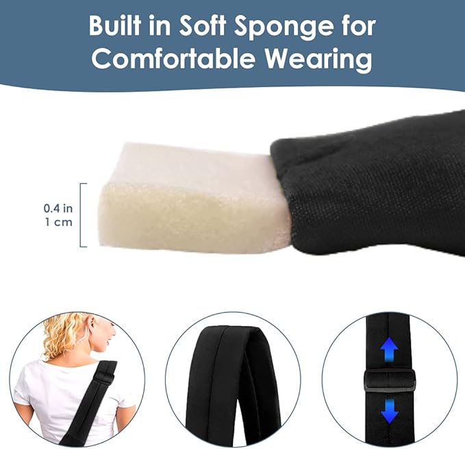 Lukovee Pet Sling, Hand Free Dog Sling Carrier Adjustable Padded Strap Tote Bag Breathable Cotton Shoulder Bag Front Pocket Safety Belt Carrying Small Dog Cat Puppy Machine Washable (BN, L)