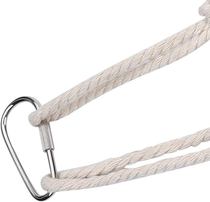 Bird Ladder, Rope Bridge, Rope Ladder, Wood Ladders Swing Toy, Pet Chewing Toys, for Pet Bird, Hamster, Parrots, 24 X 3.9 Inch