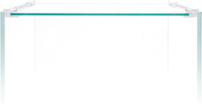 Ultum Nature Systems Ultra Clear Rimless Aquarium Lid for Glass Fish Tanks - Cover With Clips for 90L Frameless Tanks