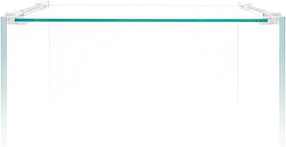 Ultum Nature Systems Ultra Clear Rimless Aquarium Lid for Glass Fish Tanks - Cover With Clips for 90L Frameless Tanks