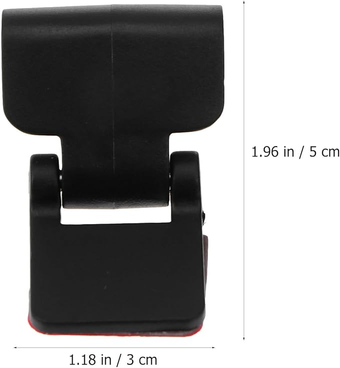 Balacoo 8 Pack Aquarium Lid Clips: Plastic Terrarium Lock, Reptile Terrarium Clips - Turtle Tanks Lock Buckle for Living Box, Fish Tank Cover - 1.96 × 1.18 inch