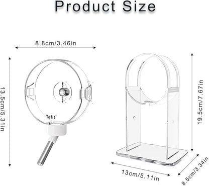 Marchul Hamster Water Bottle with Stand No Drip Water Dispenser for Syrian Dwarf Hamsters Gerbils Mice Rats and Other Small Animals