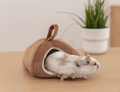 LOS ANDES Guinea Pig Bed House Hamster Hideout Soft Mice, Rat Nest Small Animal Cage Accessories for Mouse, Sugar Glider,Chinchilla,Gerbil