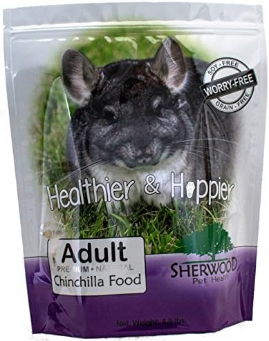 Sherwood Pet Health Adult Chinchilla Food, Alfalfa/Timothy Blend