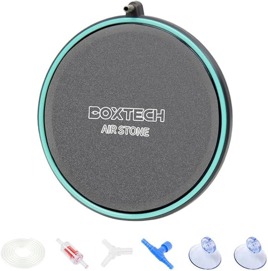 UPETTOOLS Aquarium Air Stone 2.0 Inch Nano Oxygen Diffuser Disc for Ultra-Fine Bubbles, Super Quiet Aeration for Small Fish Tanks, Nano Aquariums & Hydroponic Systems