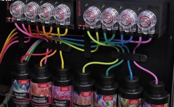 Red Sea ReefDose 4 Head Wireless Dosing Pump for Supplements, Foods & Trace Elements in Saltwater Aquariums | ReefBeat App Controlled Reef Marine