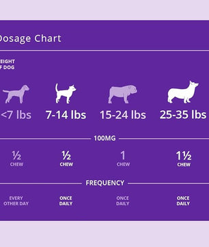 Ultra Soft Chews for Dogs 100 mg, 120 Count