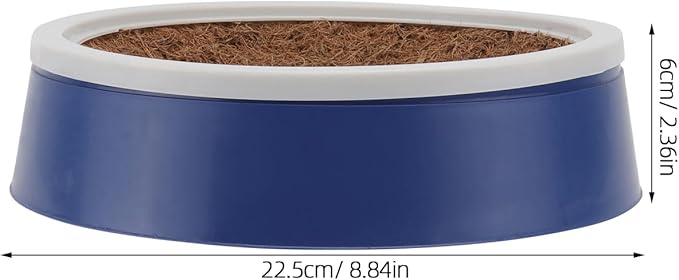 2 Sets Pigeon Nest Egg Nest Pigeon Breeding Nest Dove Mat Pigeon Nest Supply Birds Cages Parakeet Bird Cage White Plastic Eggs Bird Nest Hut Bird Liner Egg Bowl Homing Pigeon Coir