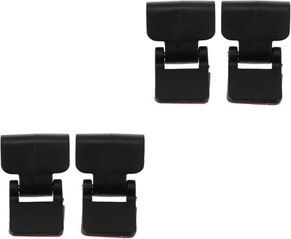 Balacoo 8 Pack Aquarium Lid Clips: Plastic Terrarium Lock, Reptile Terrarium Clips - Turtle Tanks Lock Buckle for Living Box, Fish Tank Cover - 1.96 × 1.18 inch