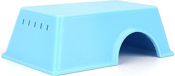 Snake Hide, Leopard Gecko Tank Accessories for Reptile Ball Python Crested Gecko Lizard Bearded Dragon - BlueHideM