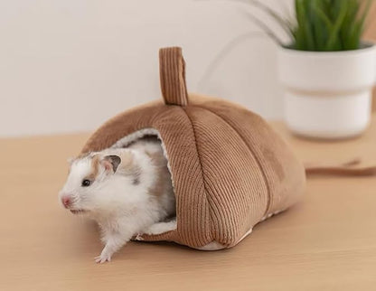 LOS ANDES Guinea Pig Bed House Hamster Hideout Soft Mice, Rat Nest Small Animal Cage Accessories for Mouse, Sugar Glider,Chinchilla,Gerbil