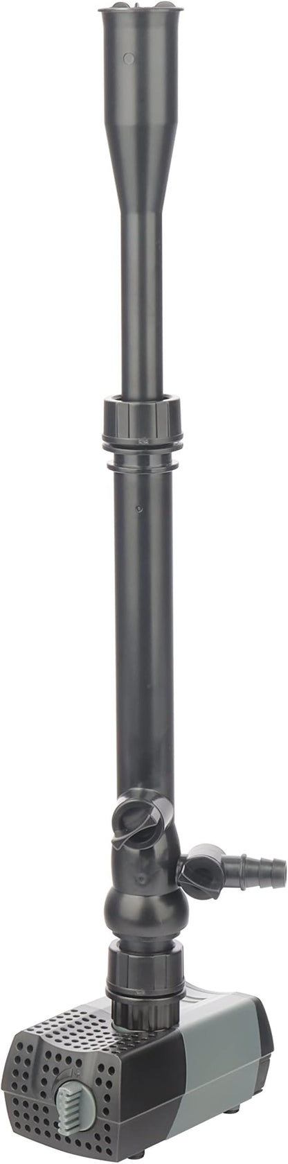 OYO WATER Pond Pumps Submersible Outdoor,185GPH Water Fountain Pump with Fountain Kits for Small Ponds