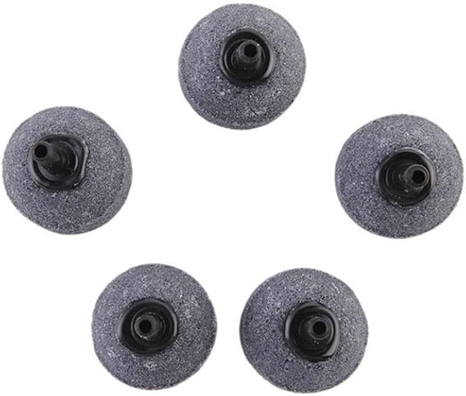Air Stone Cylinder Bubble Diffuser Airstones for Aquarium 0.8/0.9inch Diffuser Release Tool for Nano Air Pumps Small Buckets and Fish Tanks