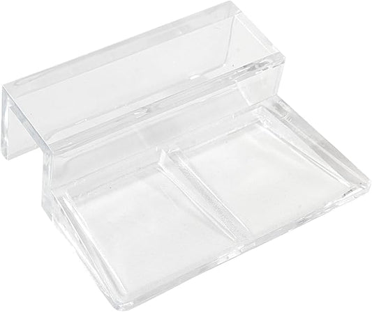8 Pack Aquarium Lid Clips DIY Aquarium Lid Holder Clear Acrylic Fish Tank Support 12MM Aquarium Glass Holder(12MM)