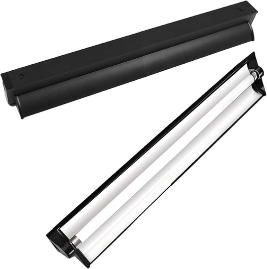 MRREPTILE T5 UVB Reptile Light Fixture Kit – 8W High-Output 10.0 UVB Bulb for Bearded Dragons, Turtles & Lizards – Liner UVA/UVB Lighting for Basking & Vitamin D3 Synthesis