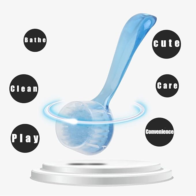 Hedgehog Bath Supplies Kit, Bathtub and Cleaning Brush